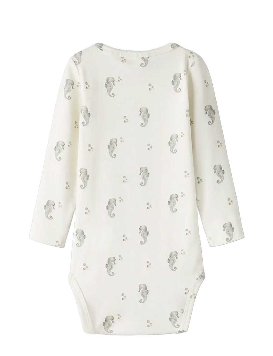Lil'Atelier - NBMGAYO SEV LS SLIM BODY LIL - met lange mouwen - coconut milk - 1