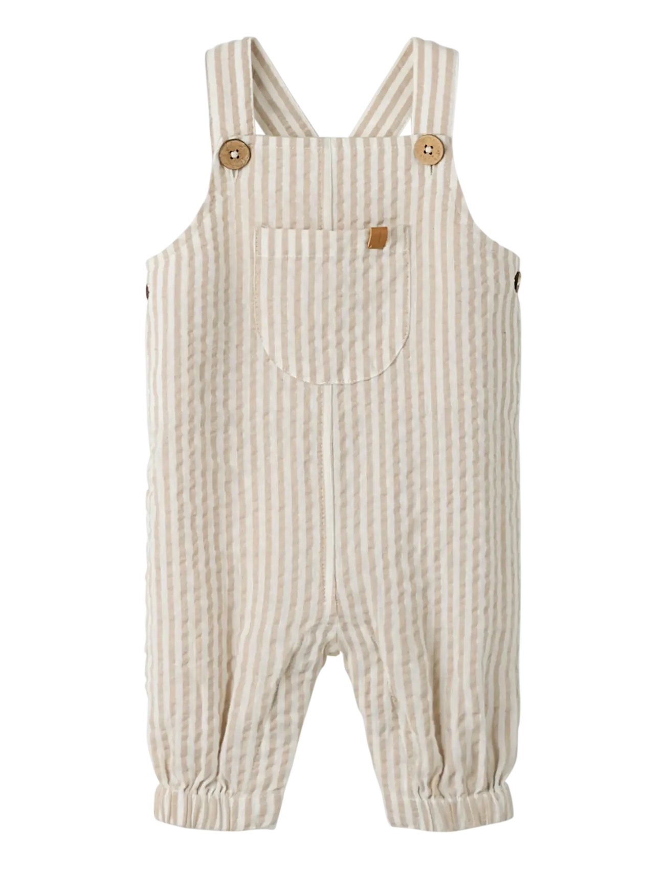 Lil'Atelier NBMFAUSTO LOOSE OVERALL LIL - Underdele - COCONUT MILK / beige