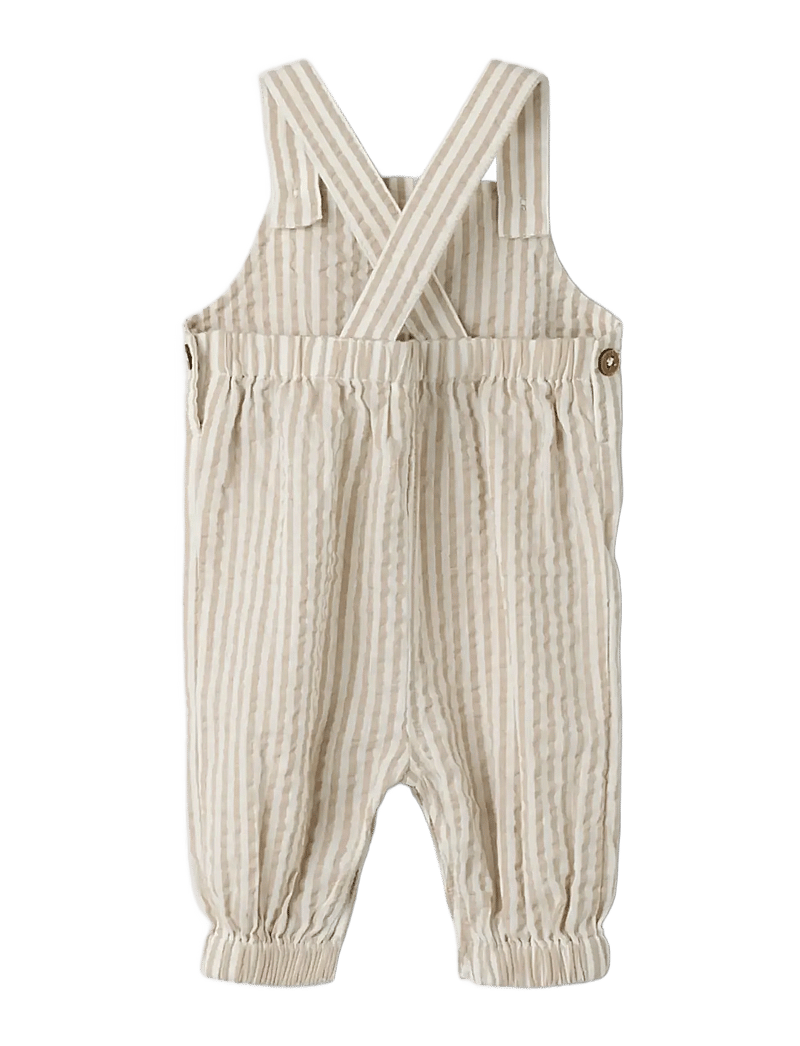 Lil'Atelier - NBMFAUSTO LOOSE OVERALL LIL - jumpsuits - coconut milk - 1
