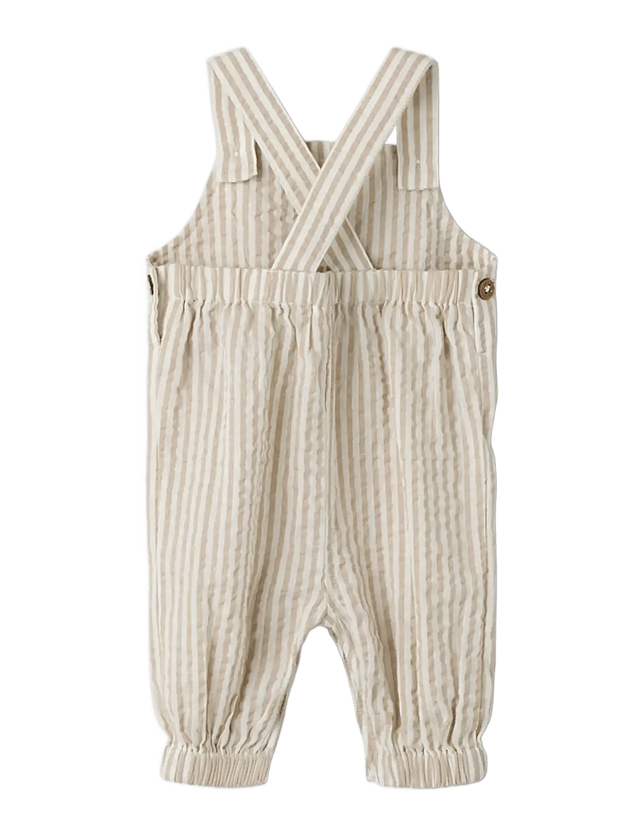 Lil'Atelier - NBMFAUSTO LOOSE OVERALL LIL - byxdress - coconut milk - 1