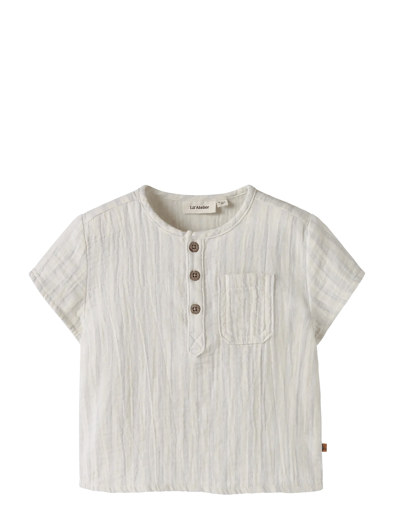 NBMHAGI SS LOOSE SHIRT LIL - COCONUT MILK