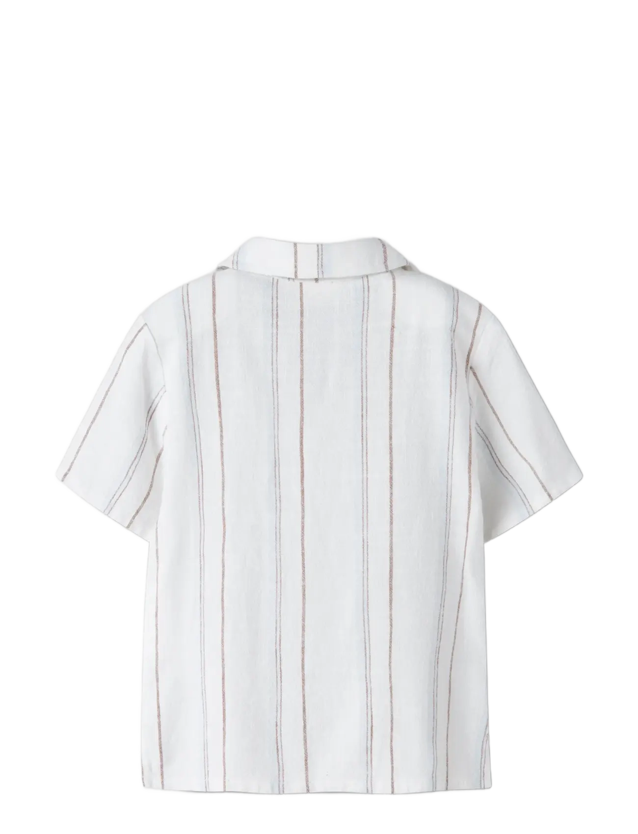 Lil'Atelier - NMMJERAN SS LOOSE SHIRT LIL - kortærmede skjorter - coconut milk - 1