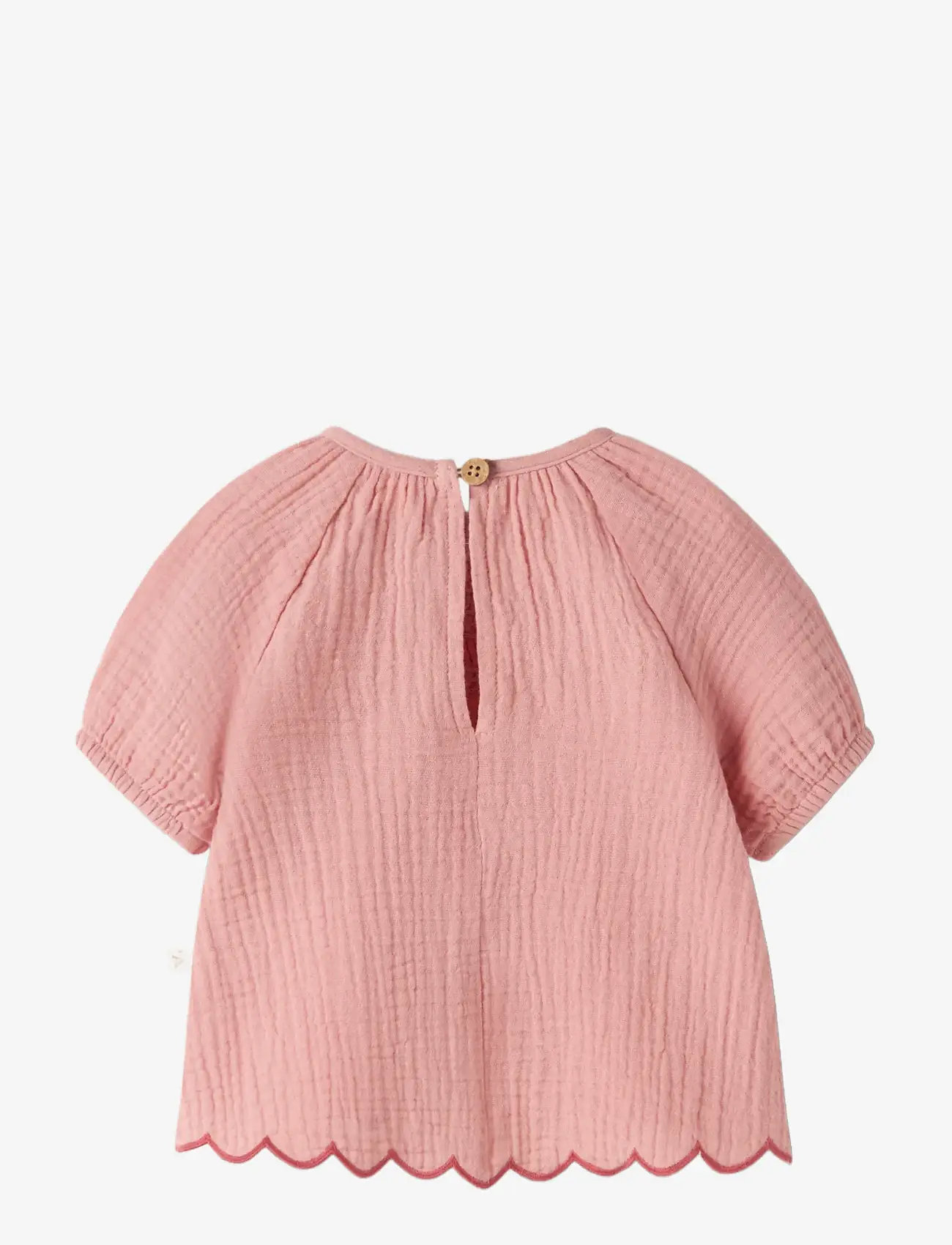 Lil'Atelier - NBFHIBA SS LOOSE TOP LIL - kurzärmelige - rose tan - 1