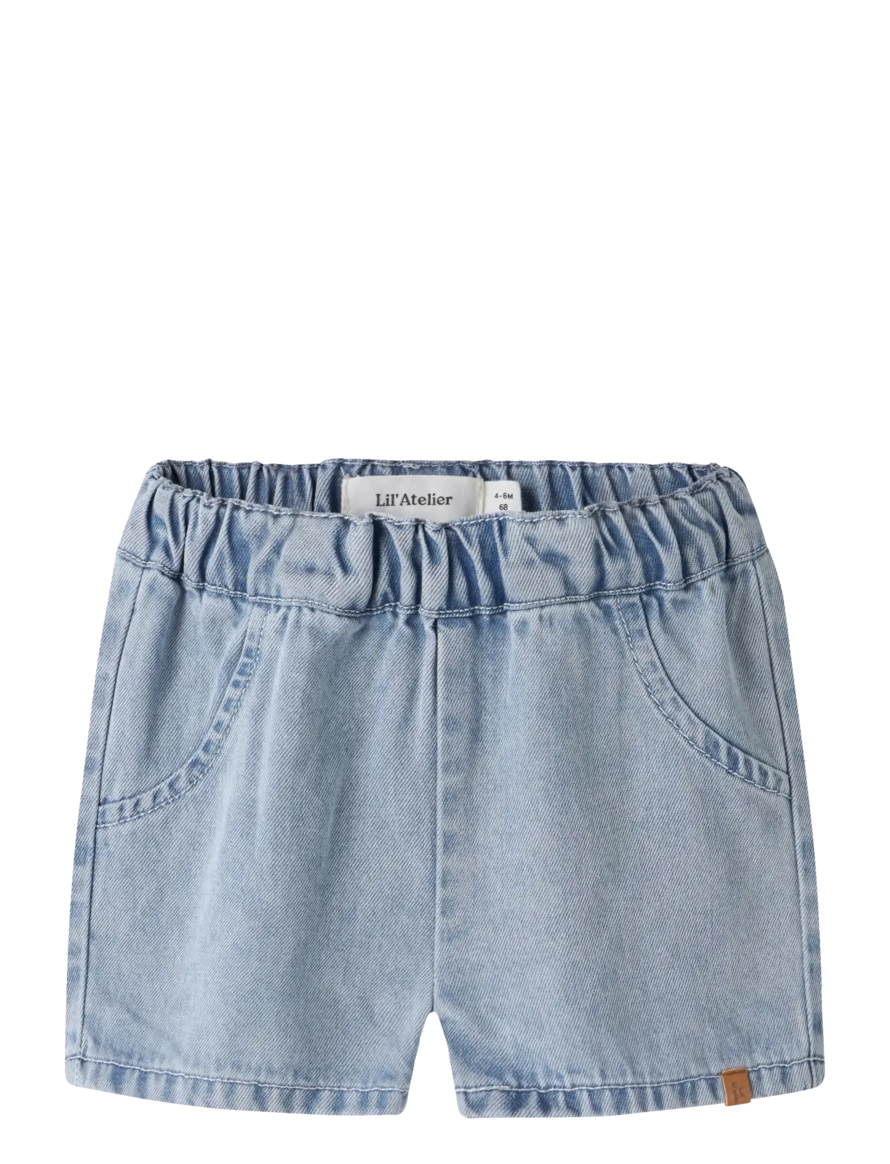 Lil'Atelier NBNRIVER LOOSE SHORTS 2088-SV LIL - New Arrivals - MEDIUM BLUE DENIM / blue