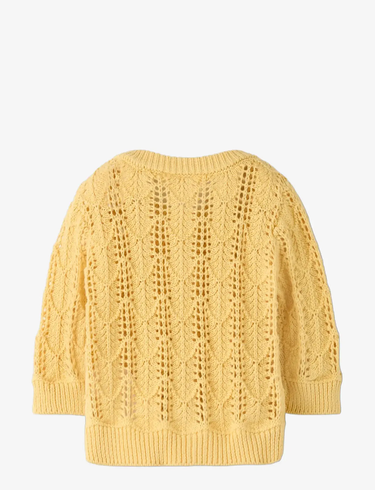 Lil'Atelier - NBFFEA LS KNIT CARD LIL - cardigans - sahara sun - 1