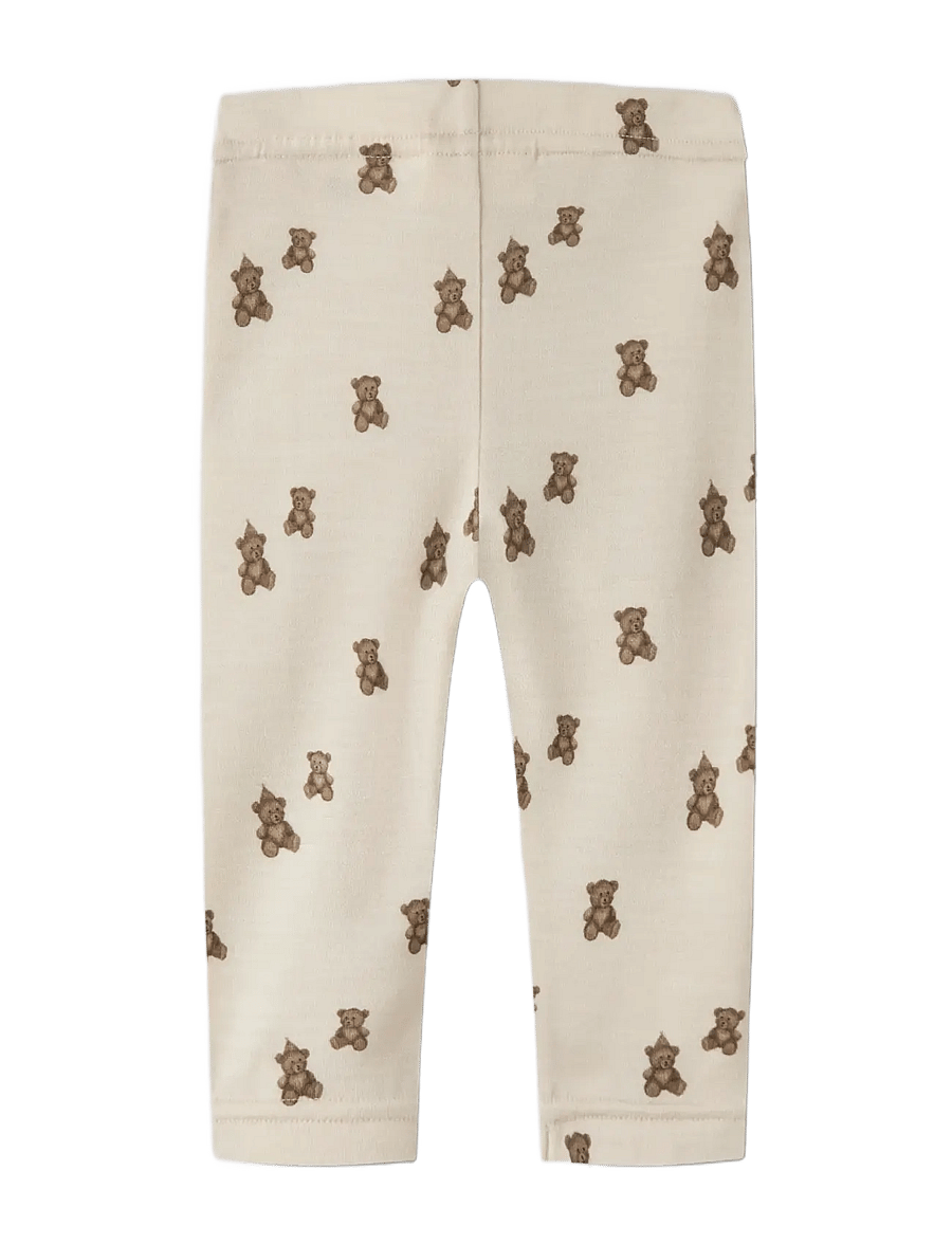 Lil'Atelier - NBNNILO NUN WO/MO SLIM LEGGINGS LIL NOOS - base layer baby - turtledove - 1