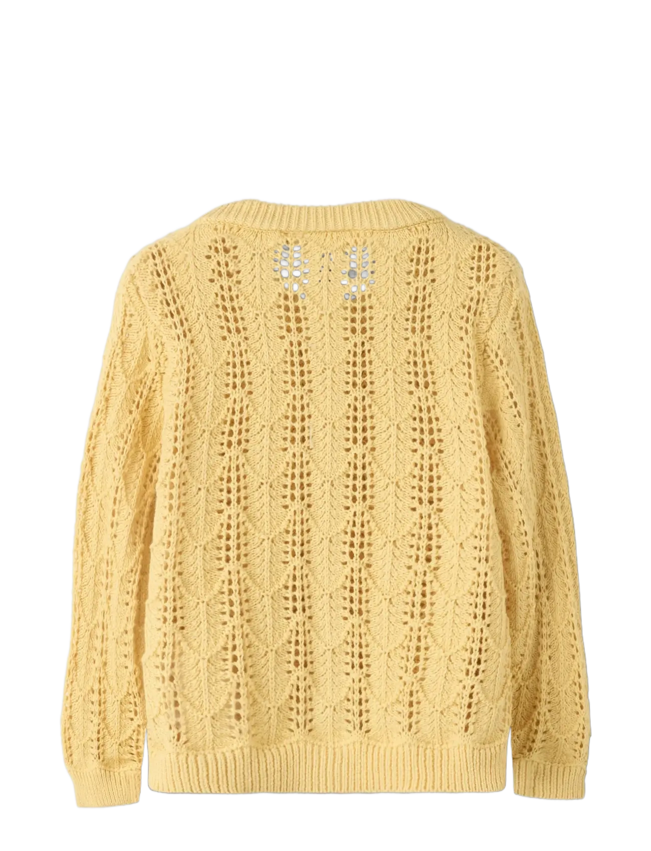 Lil'Atelier - NMFFEA LS KNIT CARD LIL - jakas - sahara sun - 1