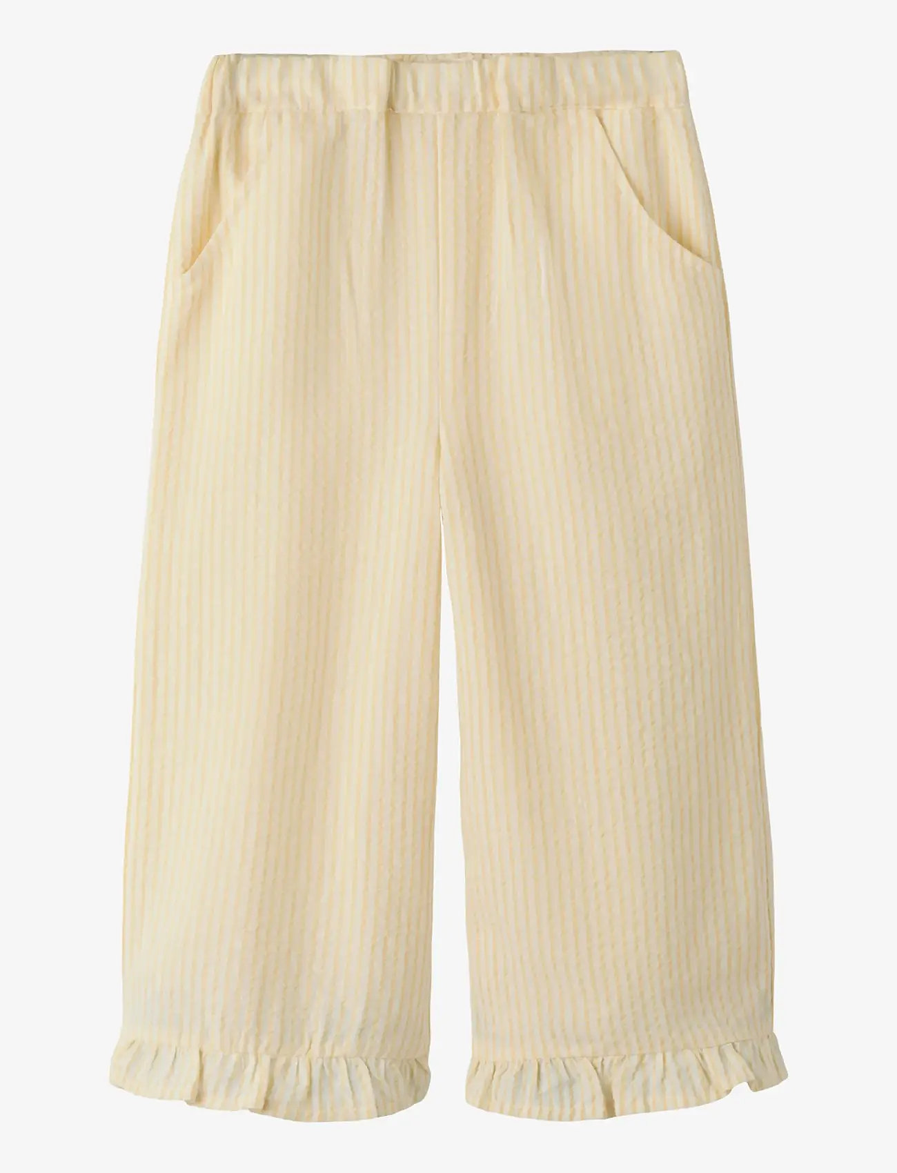 Lil'Atelier - NMFFOLLY WIDE PANT LIL - sommerschnäppchen - coconut milk - 0