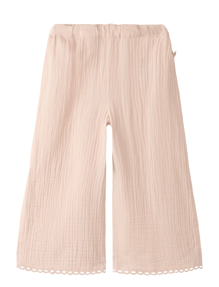 Lil'Atelier - NMFFULINA WIDE PANT LIL - babyhosen - peach whip - 0
