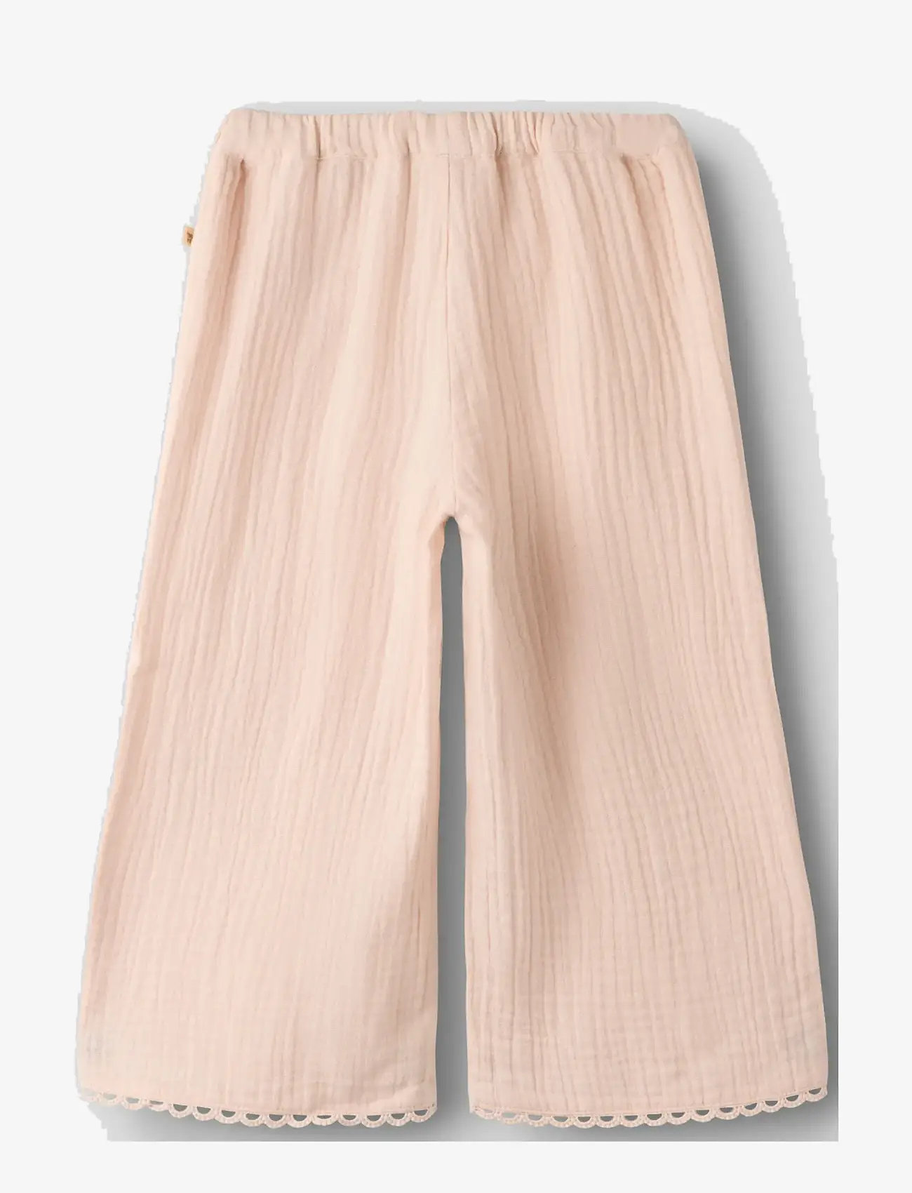 Lil'Atelier - NMFFULINA WIDE PANT LIL - babybukser - peach whip - 1