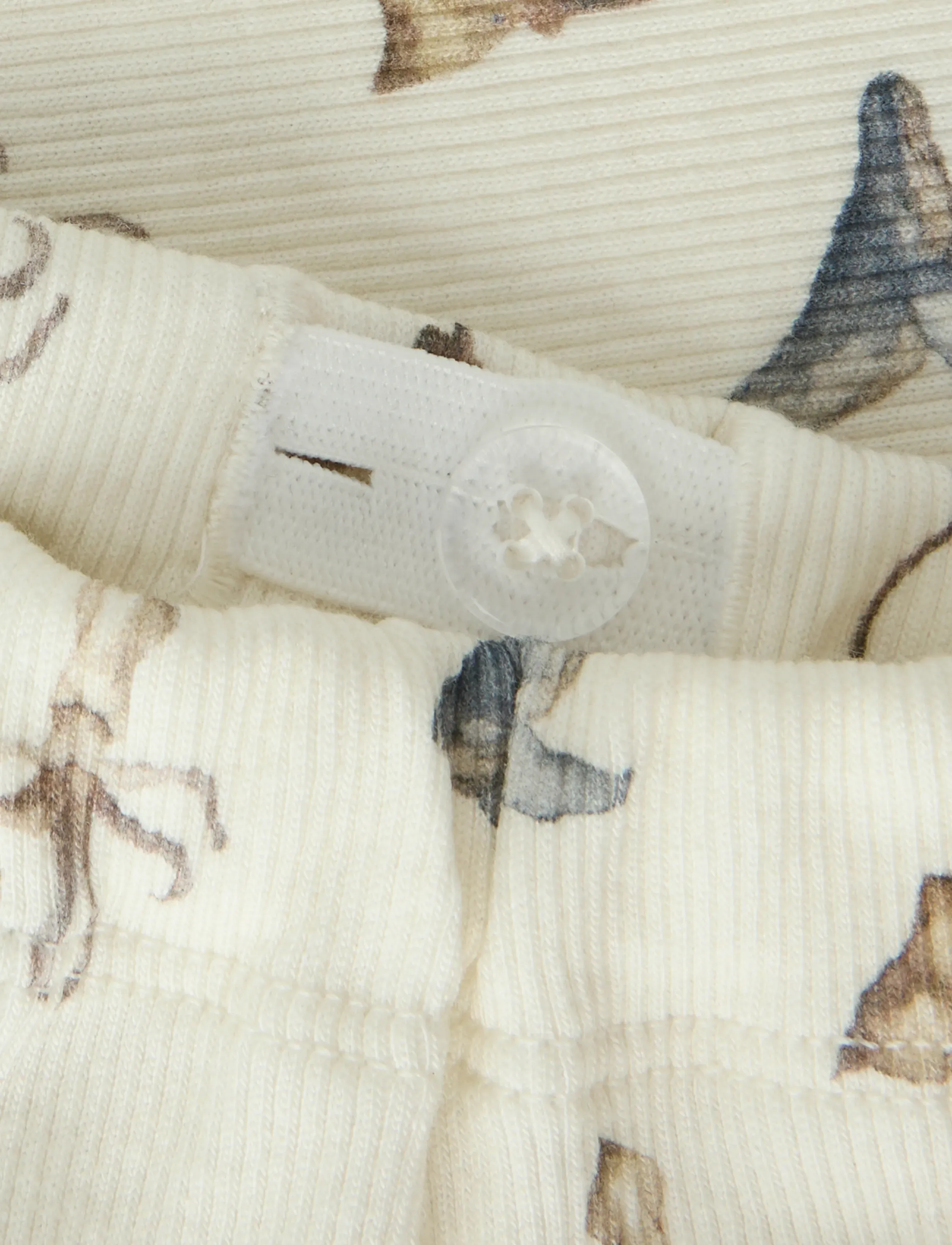 Lil'Atelier - NBMLAVO EKI LOOSE PANT LIL - babybukser - coconut milk - 2