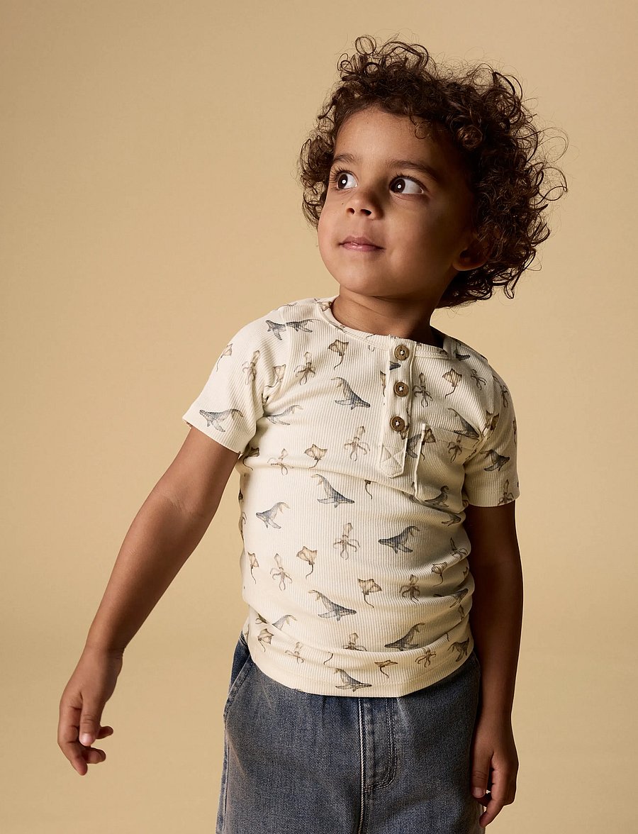 Lil'Atelier - NMMLAVO ESI SS SLIM TOP LIL - kurzärmelige - coconut milk - 2