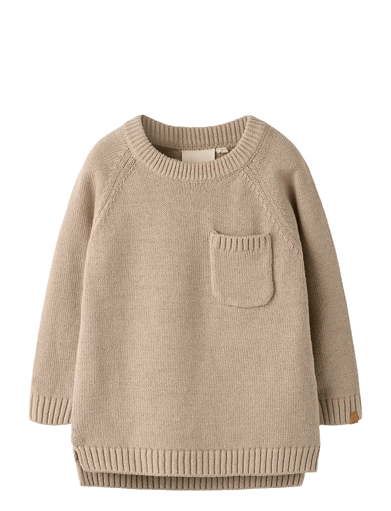 Lil'Atelier - NMMFOGON LS KNIT LIL - džemprid - oxford tan - 1