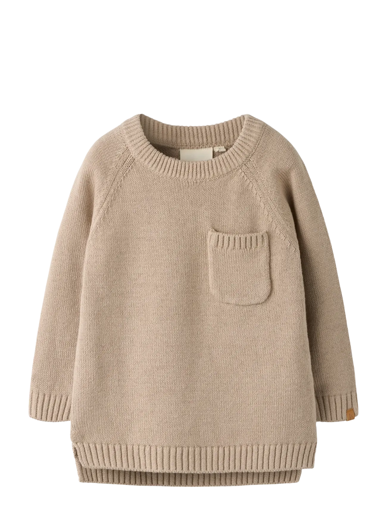 Lil'Atelier NMMFOGON LS KNIT LIL - Pullover - OXFORD TAN / brown