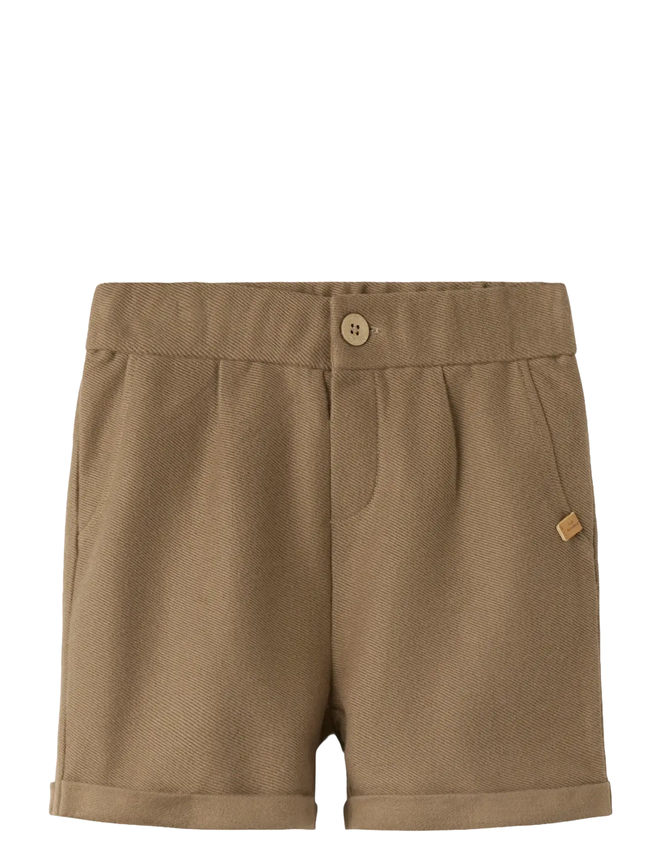 Lil'Atelier NMMKALEO FIR SHORTS LIL - Chino-Shorts - SHITAKE / brown