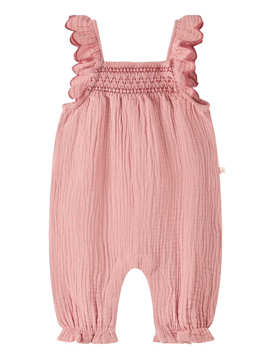 Lil'Atelier - NBFHIBA LOOSE OVERALL LIL - buksedragter - rose tan - 0