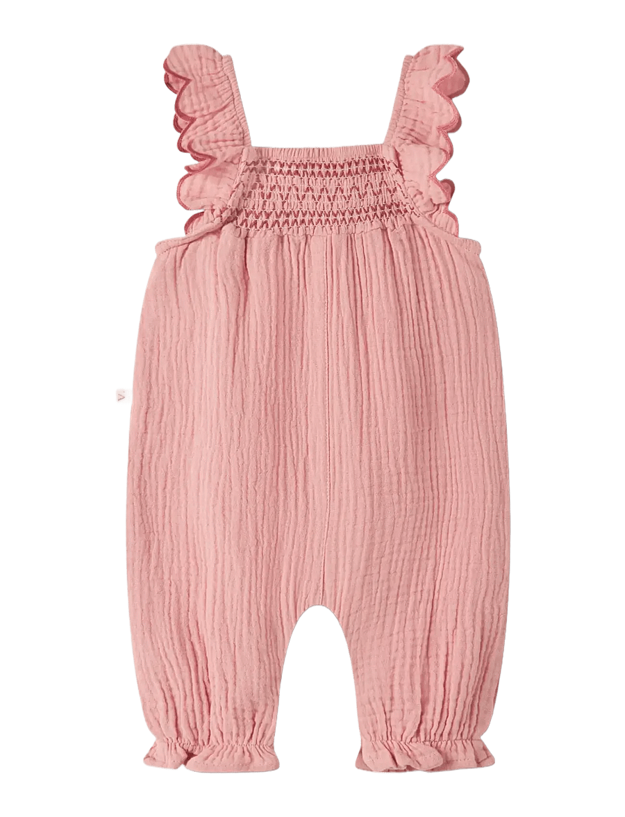 Lil'Atelier - NBFHIBA LOOSE OVERALL LIL - buksedragter - rose tan - 1