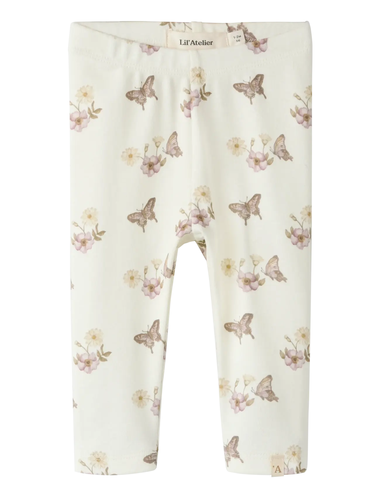 Lil'Atelier NBFLAYO SEE SLIM LEGGINGS LIL - Lil'Atelier - COCONUT MILK / cream