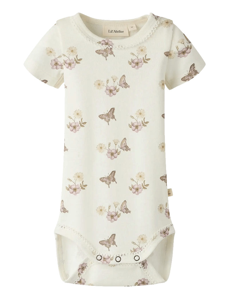 Lil'Atelier - NBFLAYO SNA SS SLIM BODY LIL - À manches courtes - coconut milk - 0