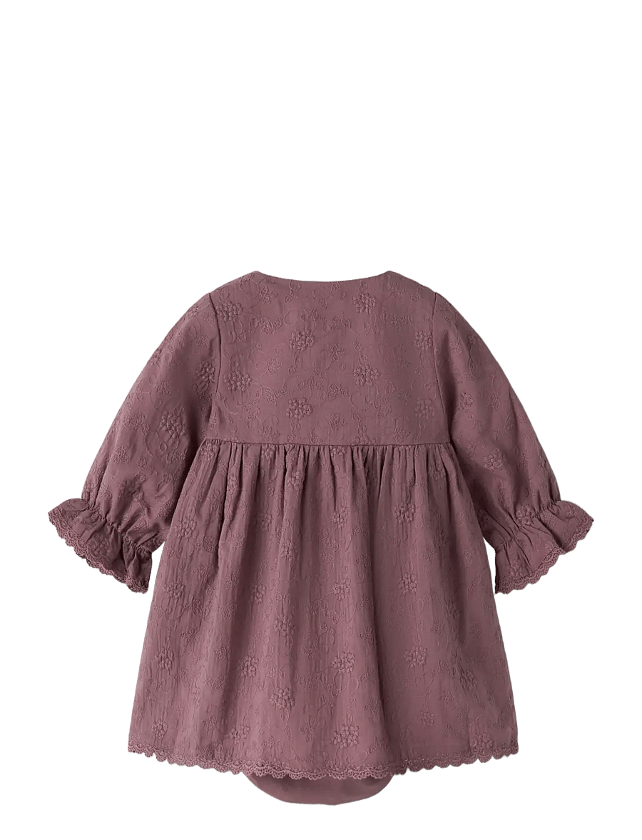 Lil'Atelier - NBFRENNA LS LOOSE BODY DRESS LIL - rose taupe - 1