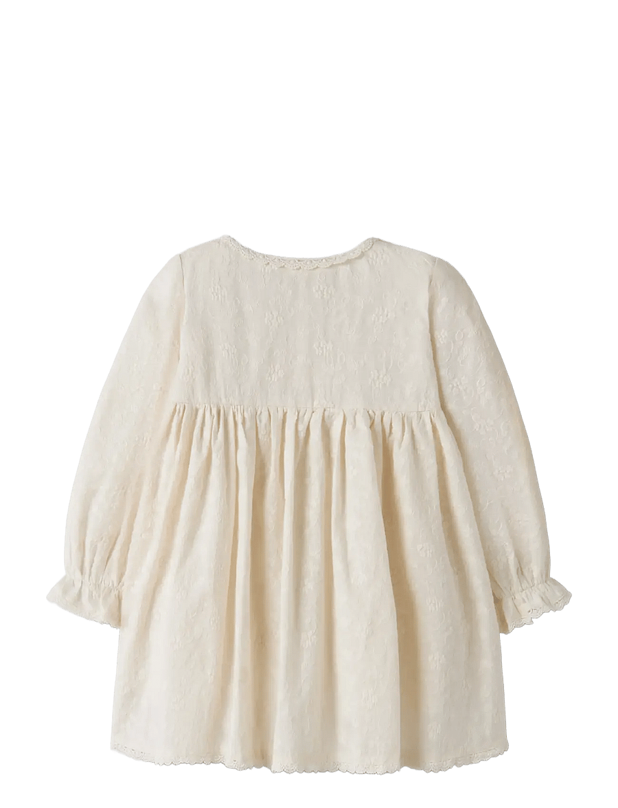 Lil'Atelier - NMFRENNA LS LOOSE DRESS LIL - turtledove - 1