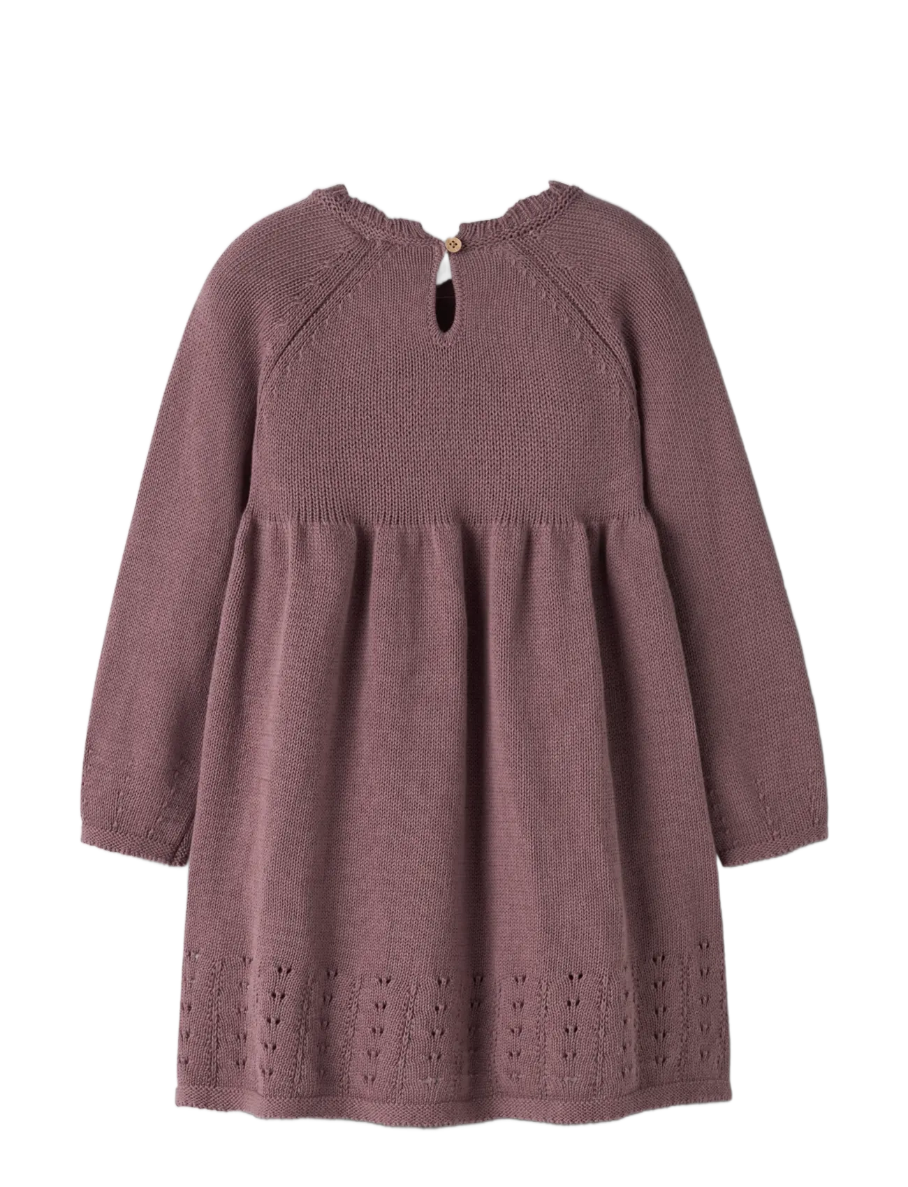 Lil'Atelier - NMFRAMLA RIR LS KNIT DRESS LIL - rose taupe - 1
