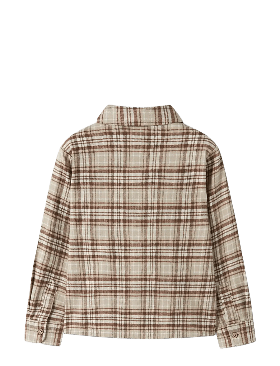 Lil'Atelier - NMMRENRIK LS LOOSE SHIRT LIL - white pepper - 1