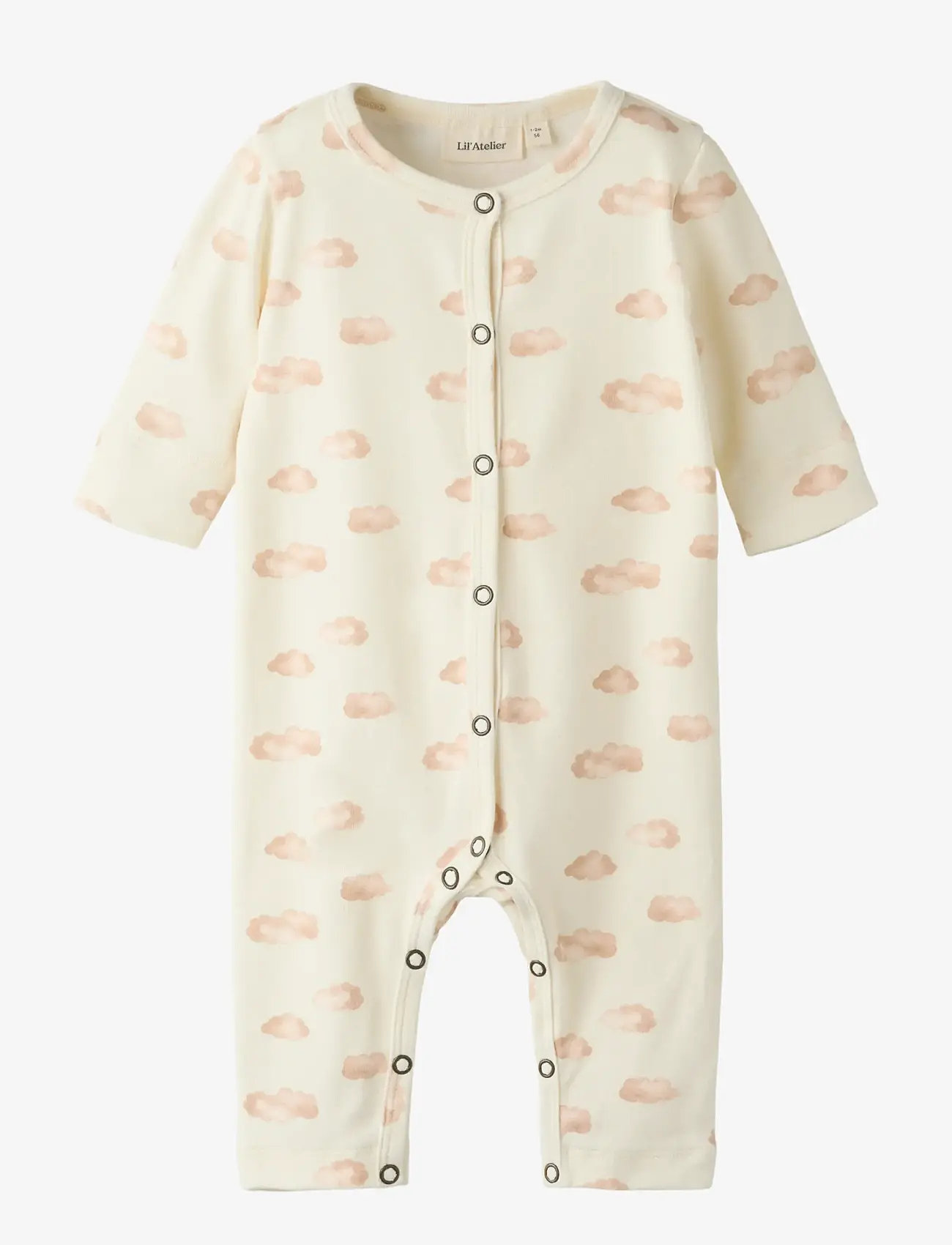 Lil'Atelier - NBFGIO LS NIGHTSUIT LIL - magamiskombinesoonid - turtledove - 0