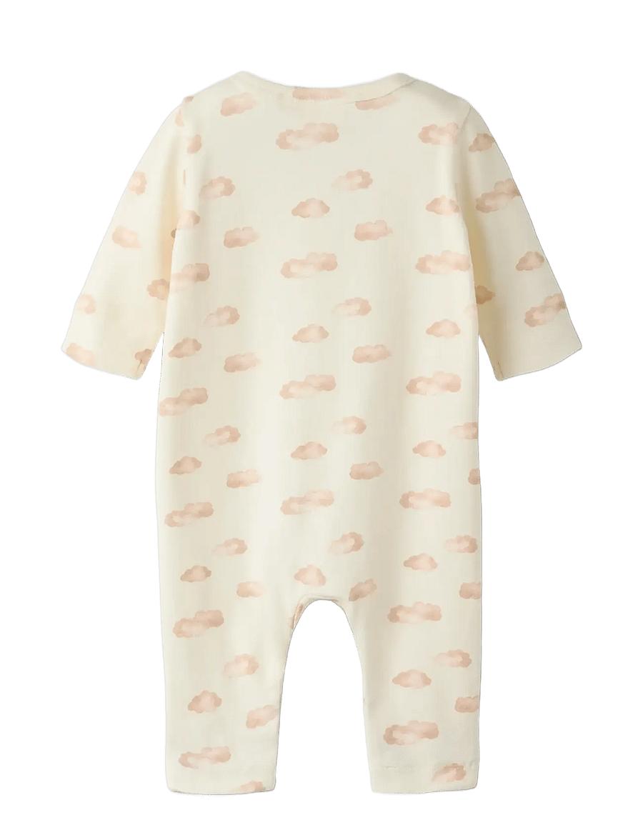 Lil'Atelier - NBFGIO LS NIGHTSUIT LIL - pajacyki do spania - turtledove - 1