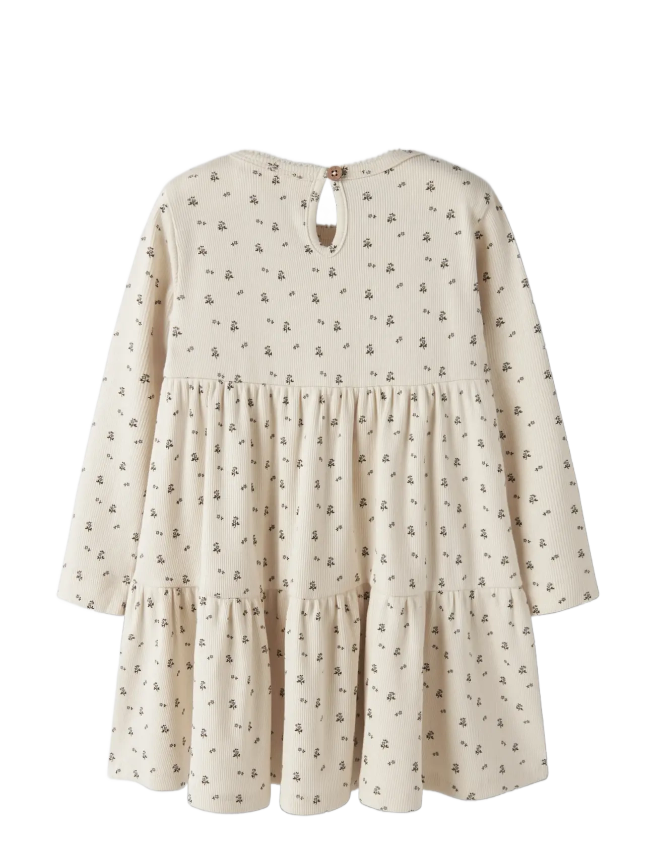 Lil'Atelier - NMFLAGO MOI LS LOOSE DRESS LIL - long-sleeved baby dresses - turtledove - 2