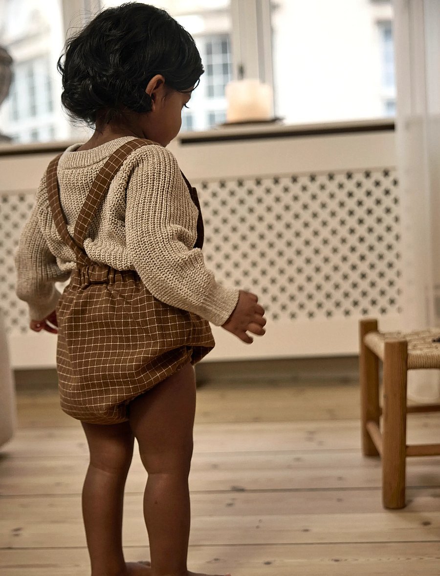 Lil'Atelier - NBMROKKOS LS KNIT LIL - pullover - white pepper - 2