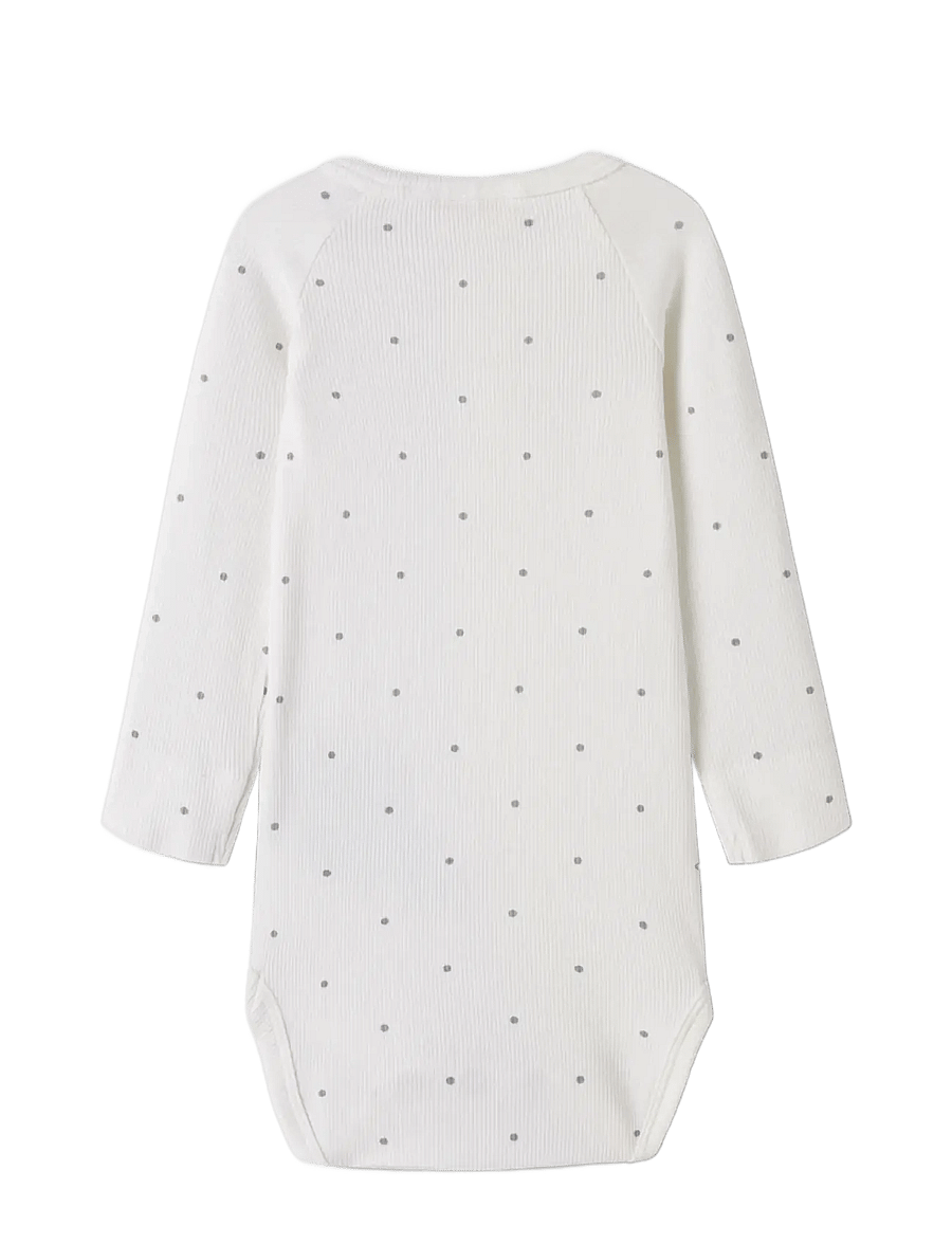 Lil'Atelier - NBMGAGO KIP LS SLIM BODY LIL NOOS - langärmelig - coconut milk - 1