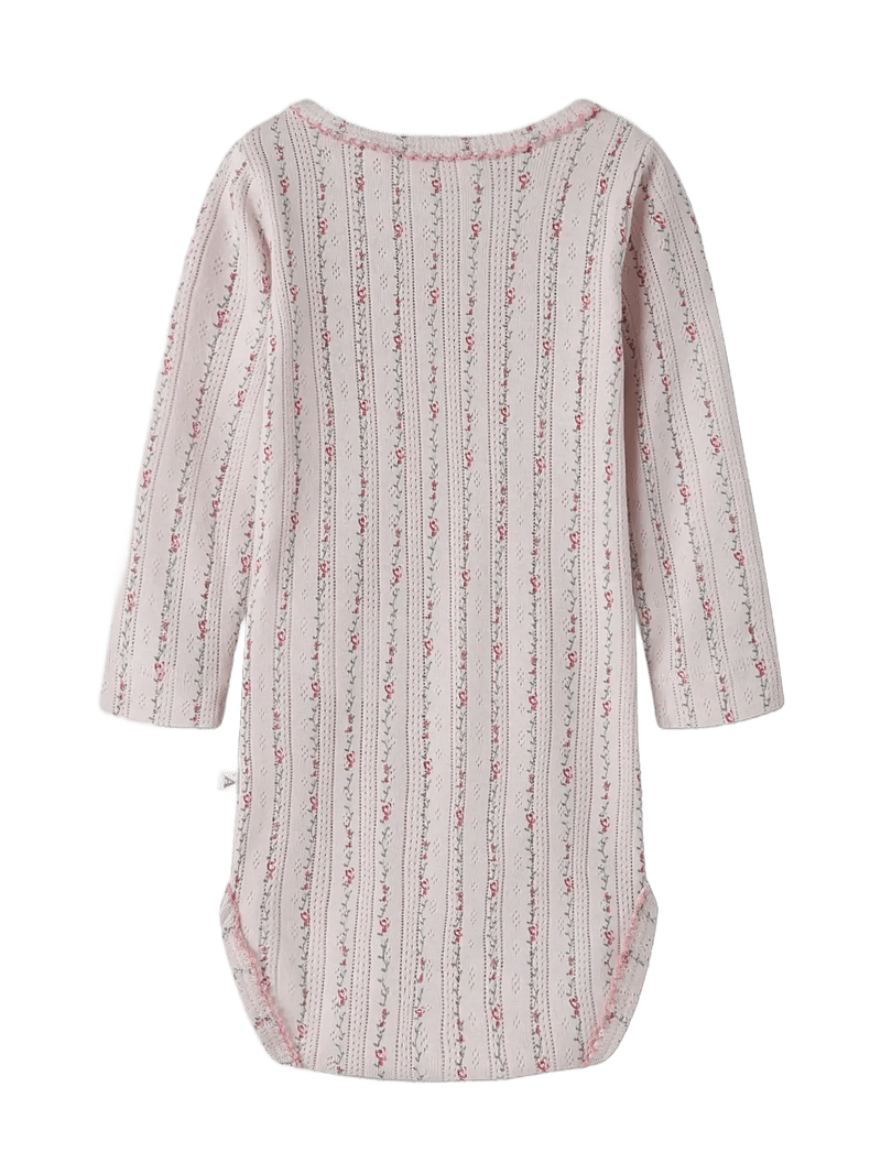Lil'Atelier - NBFRACHELLO DUNA LS SLIM BODY LIL - long-sleeved - morganite - 1