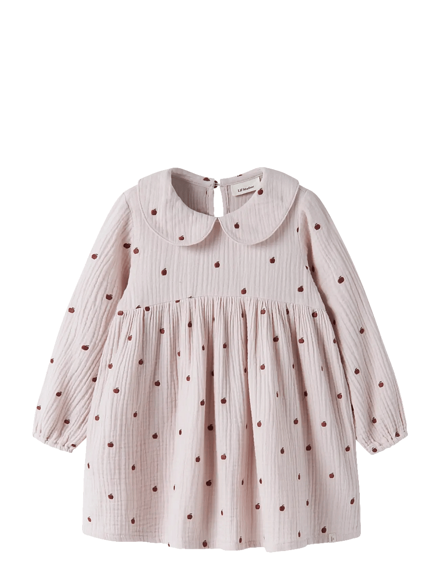 Lil'Atelier - NMFKAMMA LS LOOSE DRESS LIL - langärmelige freizeitkleider - hushed violet - 0
