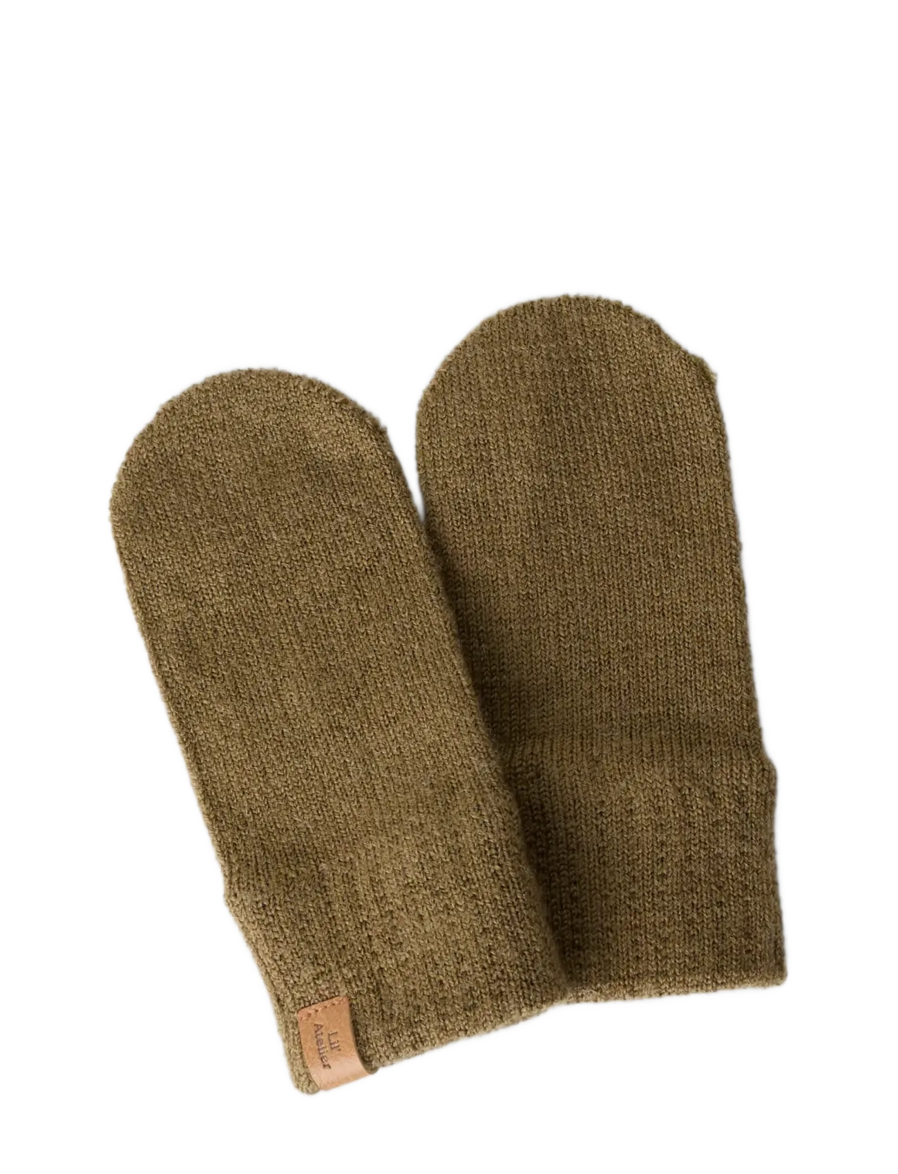 Lil'Atelier - NBNNANSON KNIT MITTENS LIL - handschuhe - kangaroo - 1