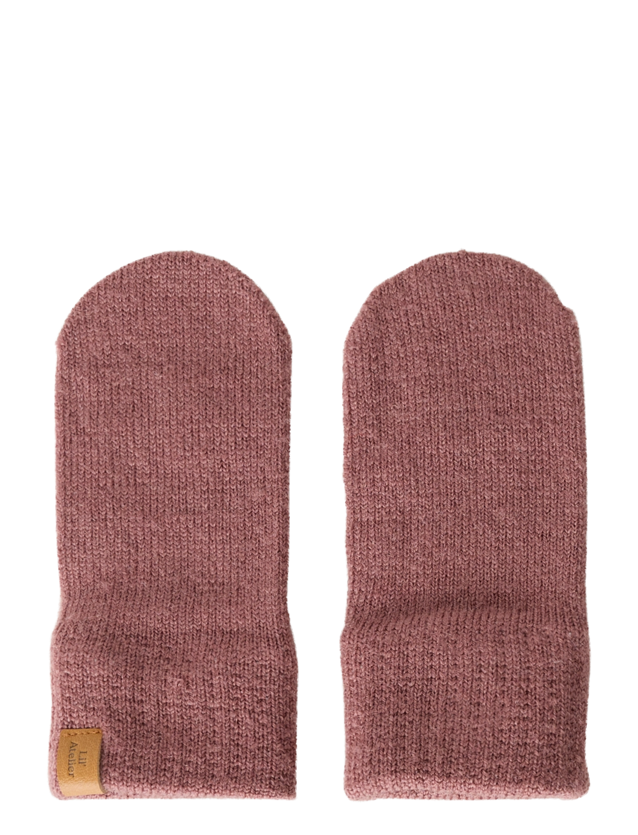 Lil'Atelier NBNNANSON KNIT MITTENS LIL - Winter accessories - WITHERED ROSE / pink/rose