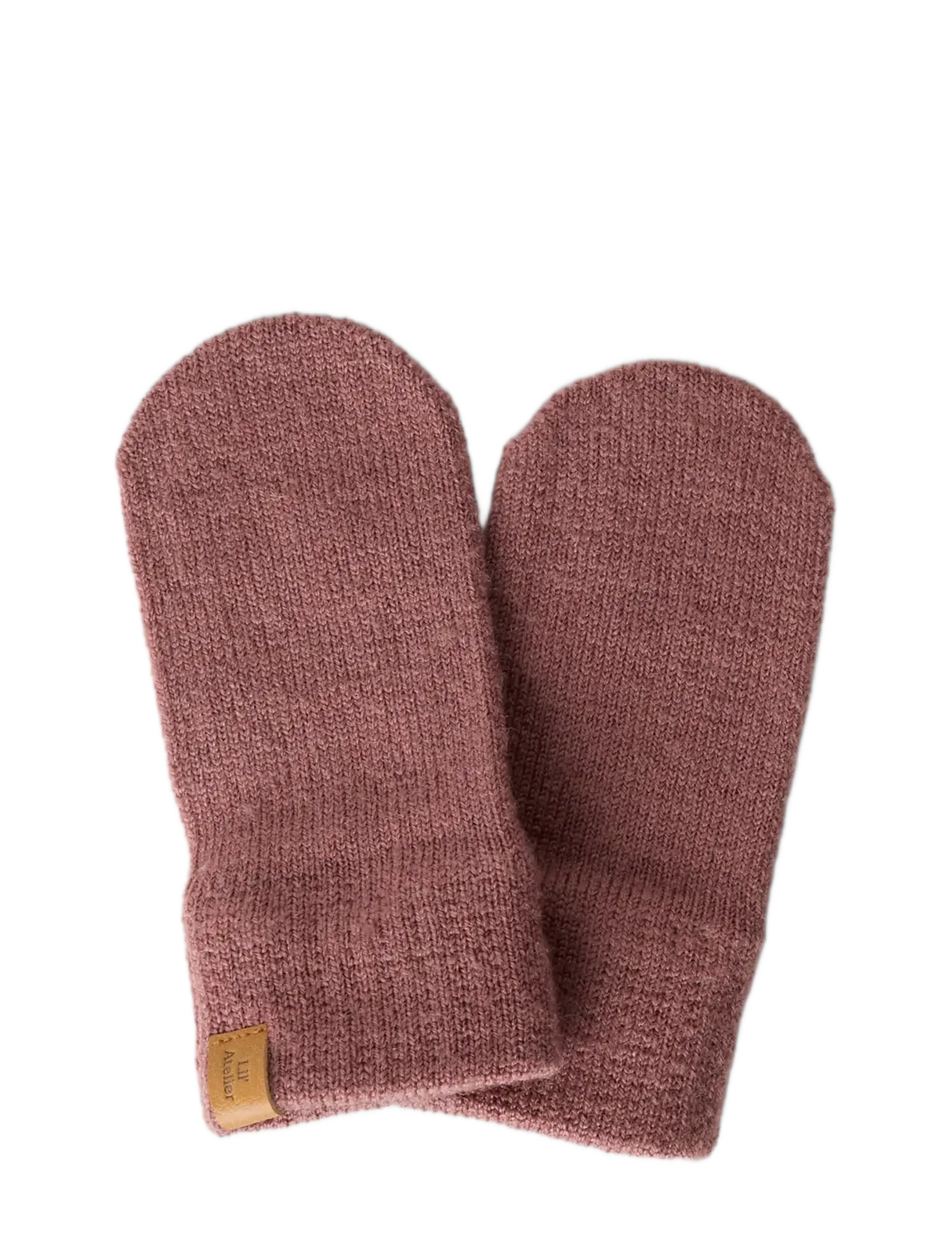 Lil'Atelier - NBNNANSON KNIT MITTENS LIL - gloves - withered rose - 1