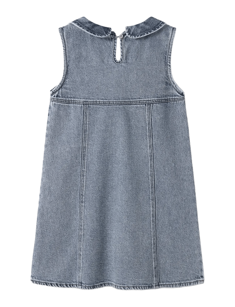 Lil'Atelier - NMFKAROLE DNM SPENCER 2433-CJ LIL - medium blue denim - 1