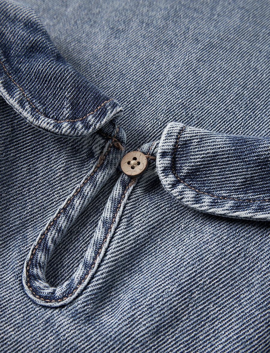 Lil'Atelier - NMFKAROLE DNM SPENCER 2433-CJ LIL - medium blue denim - 2
