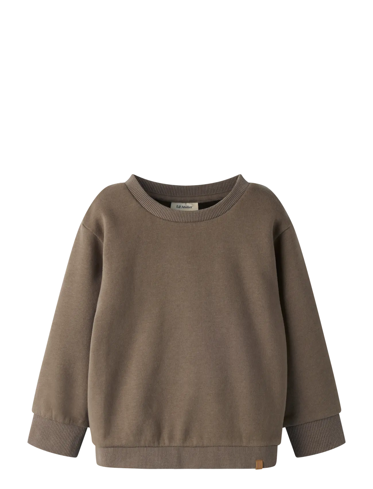 Lil'Atelier NMNILONDON LOOSE SWEAT BRU LIL NOOS - Overdele - SHITAKE / brown