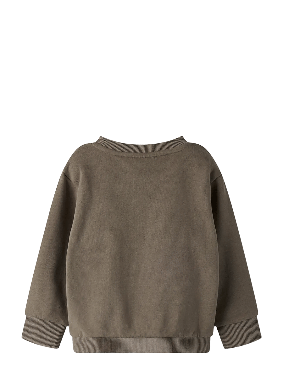 Lil'Atelier - NMNILONDON LOOSE SWEAT BRU LIL NOOS - sweatshirts - shitake - 1