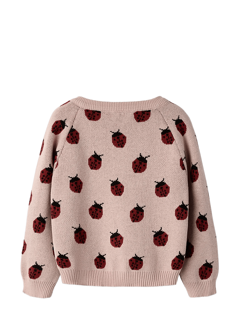 Lil'Atelier - NMFLULIO KNIT CARD LIL NOOS - cardigans - misty rose - 1