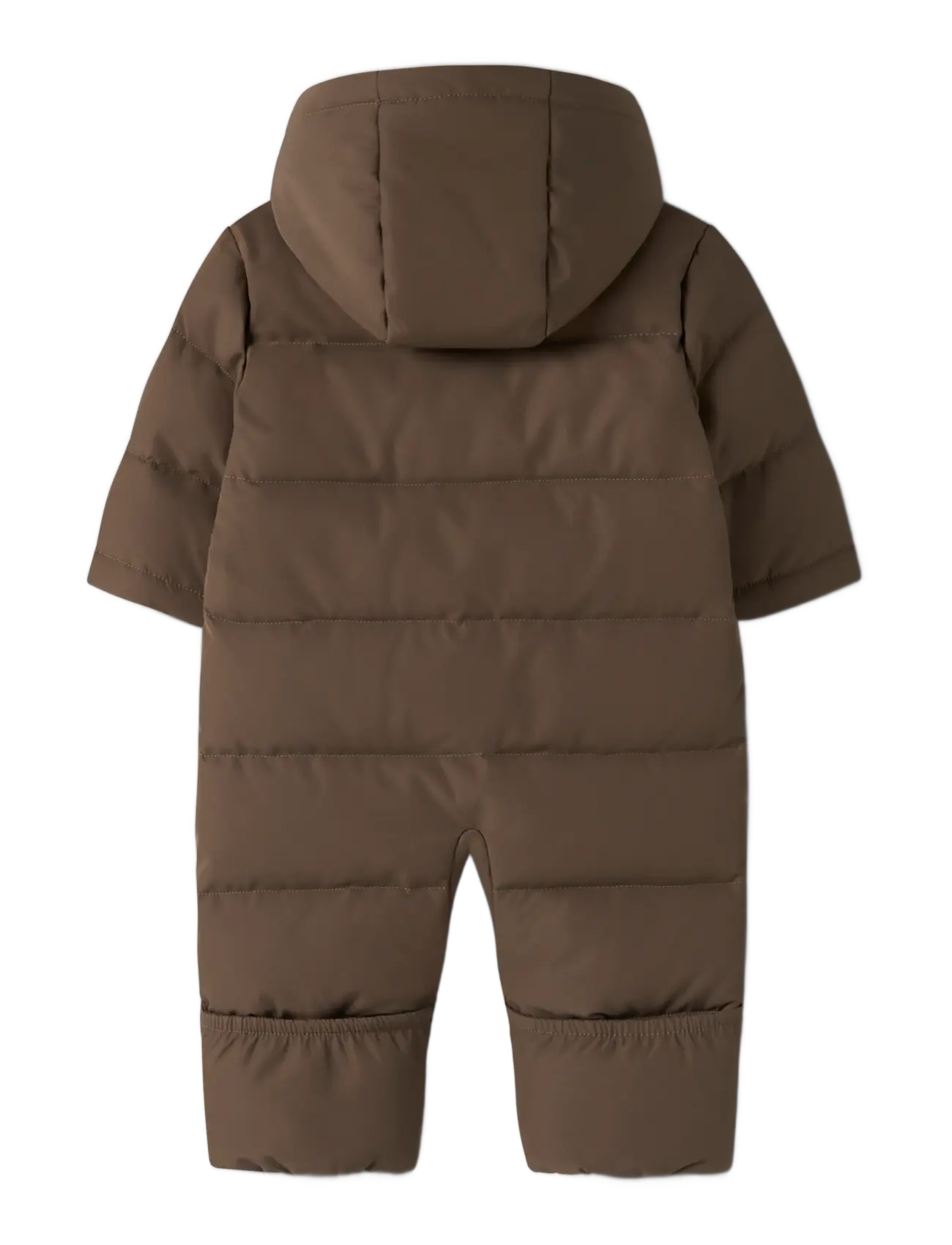 Lil'Atelier - NBNLAMEDOW03 PUFFER SNOWSUIT FO LIL - talvekombed - dark earth - 1