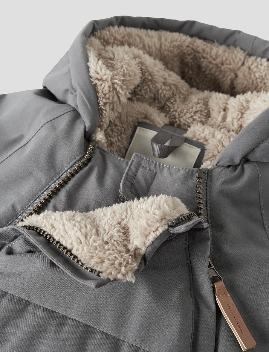 Lil'Atelier - NBNLASNOW05 JKT SOLID FO LIL - poppy seed - 2