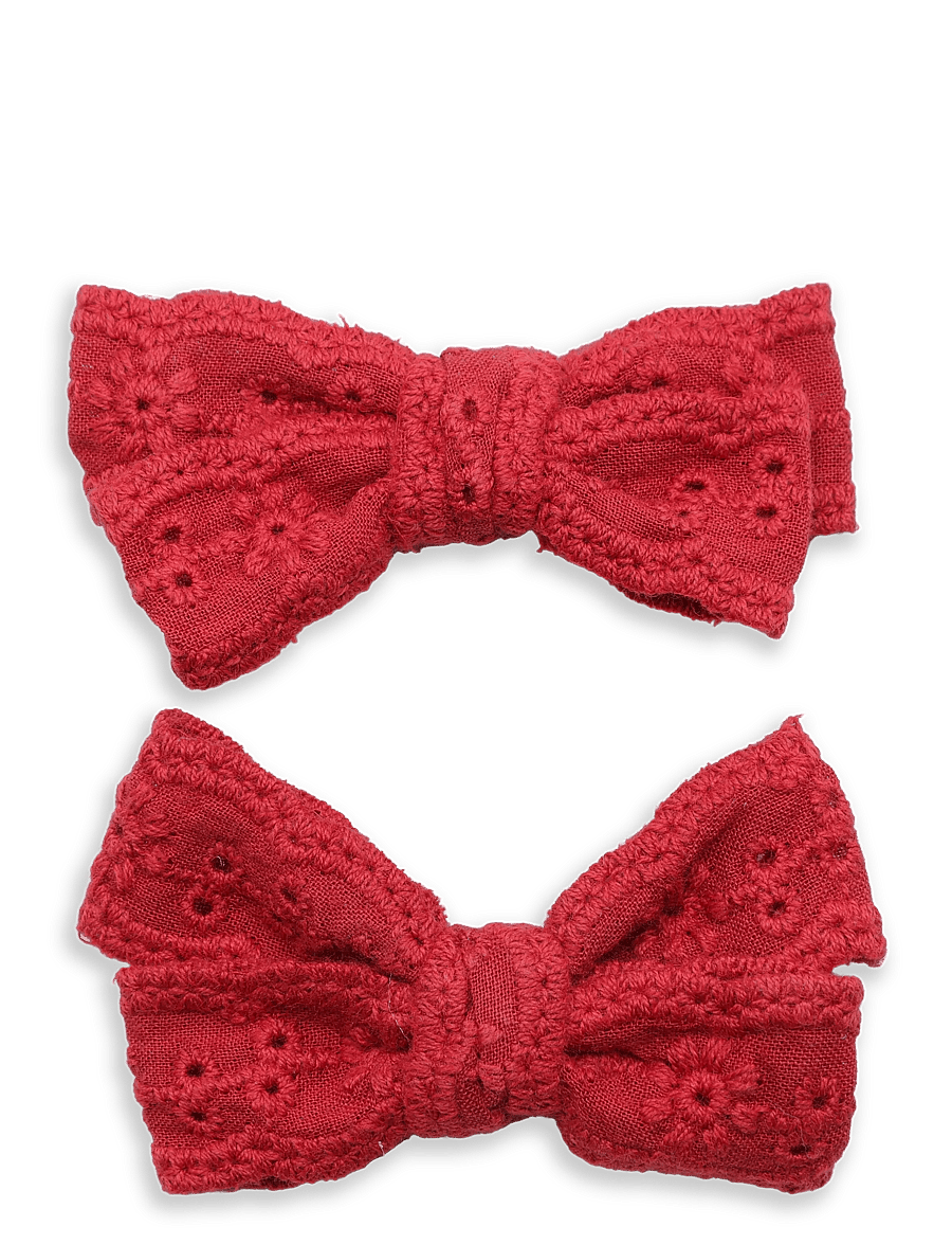 Lil'Atelier - NMFACC-RISA 2P HAIR CLIPS LIL - hårklämmor - biking red - 0