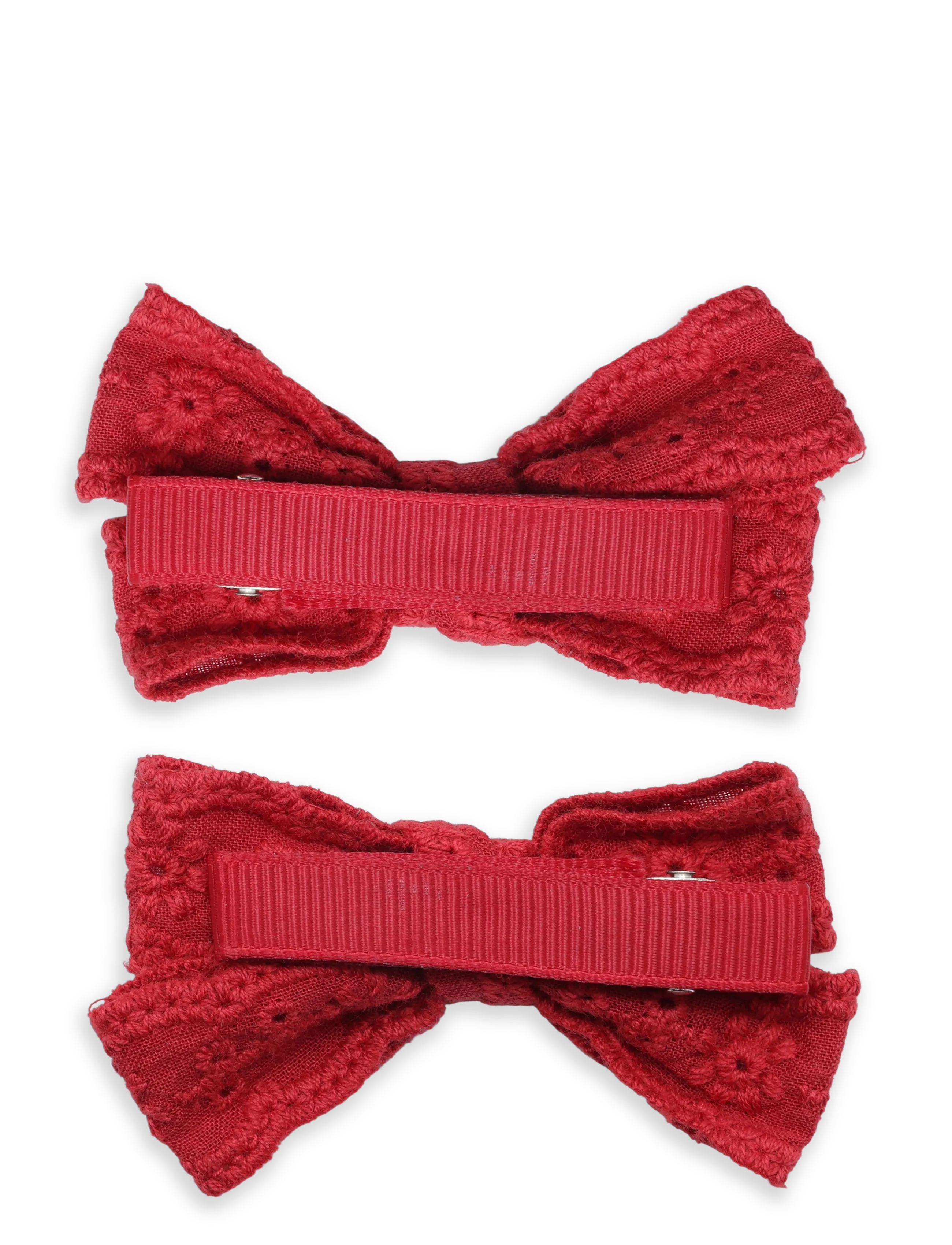 Lil'Atelier - NMFACC-RISA 2P HAIR CLIPS LIL - hårklämmor - biking red - 1