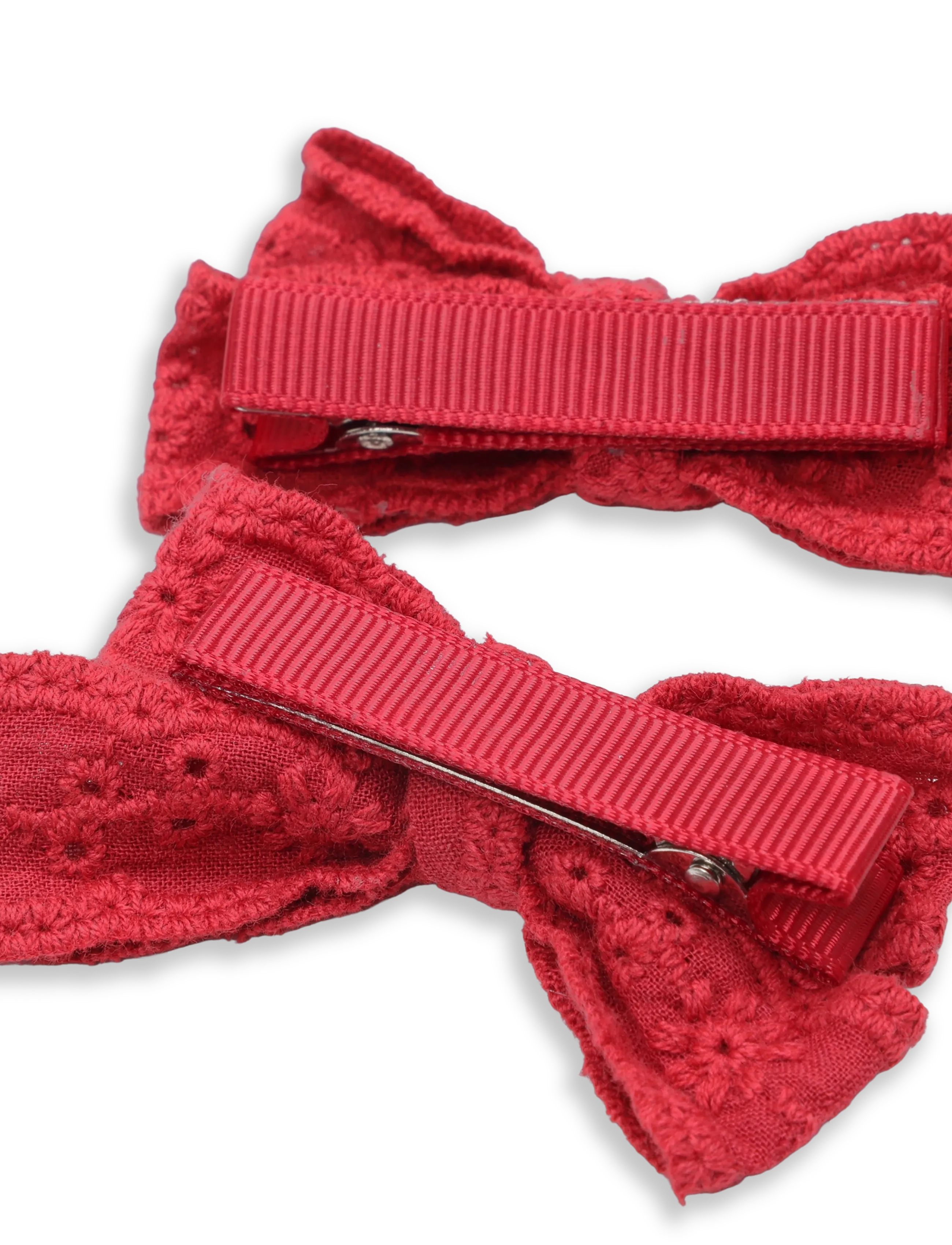 Lil'Atelier - NMFACC-RISA 2P HAIR CLIPS LIL - hårklämmor - biking red - 2