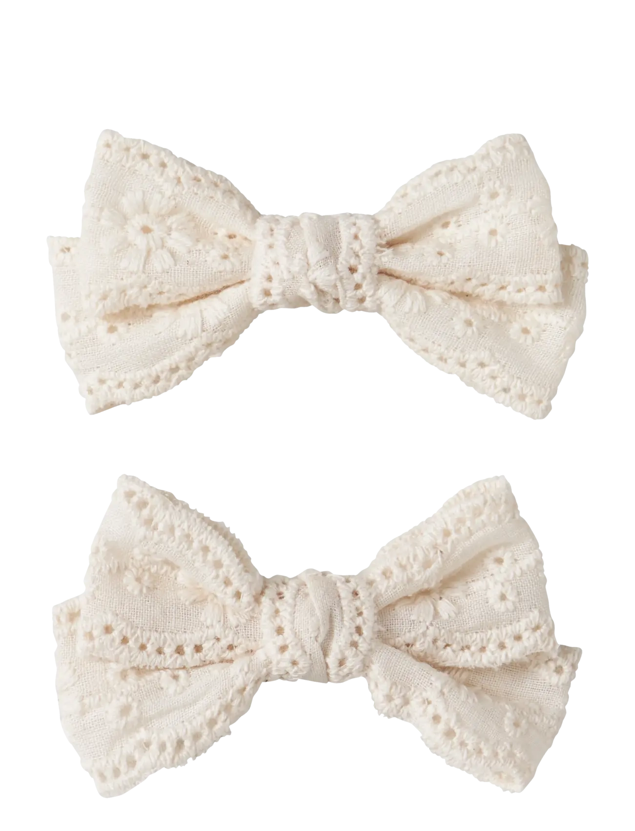Lil'Atelier NMFACC-RISA 2P HAIR CLIPS LIL - Barn - TURTLEDOVE / cream
