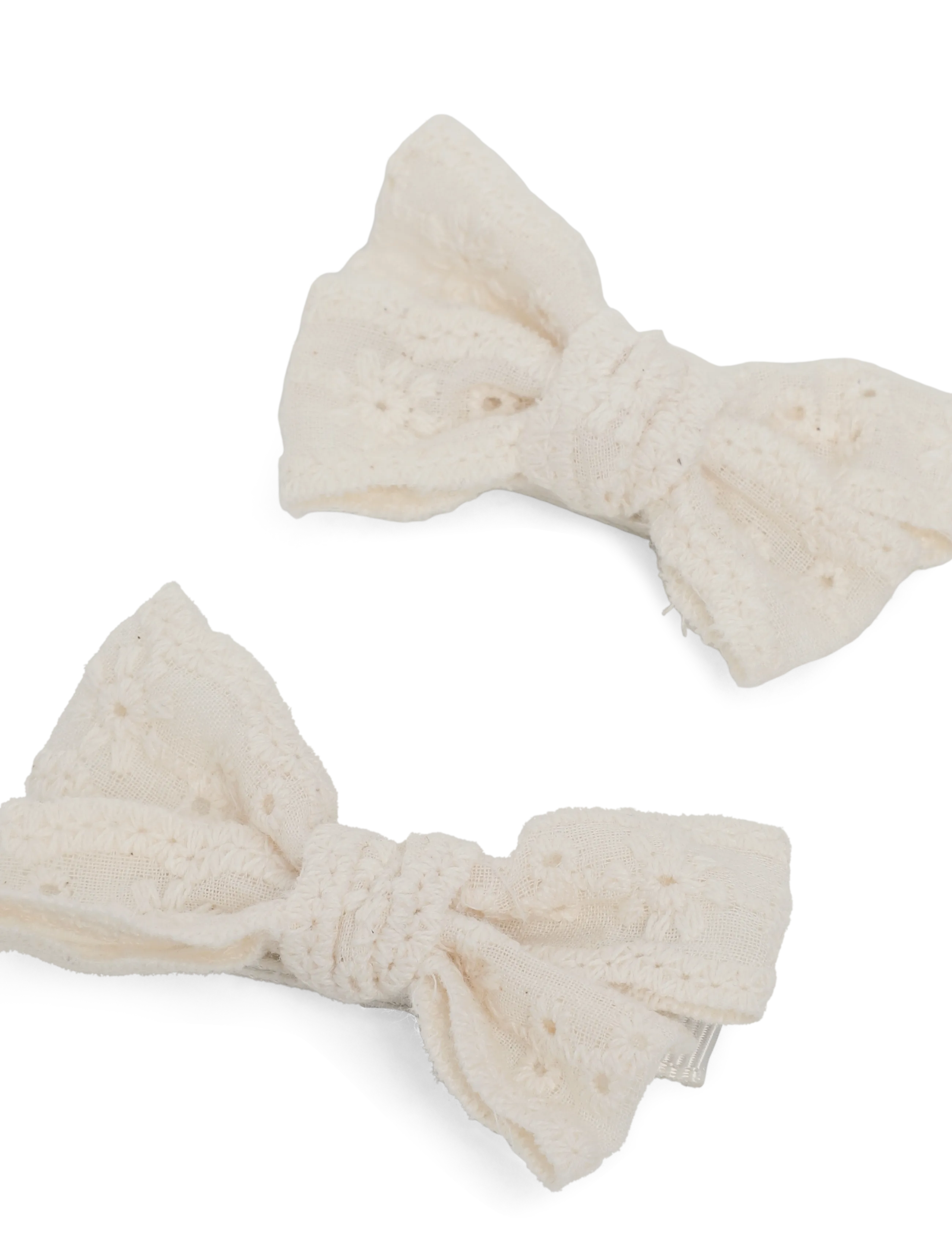 Lil'Atelier - NMFACC-RISA 2P HAIR CLIPS LIL - hårklämmor - turtledove - 2