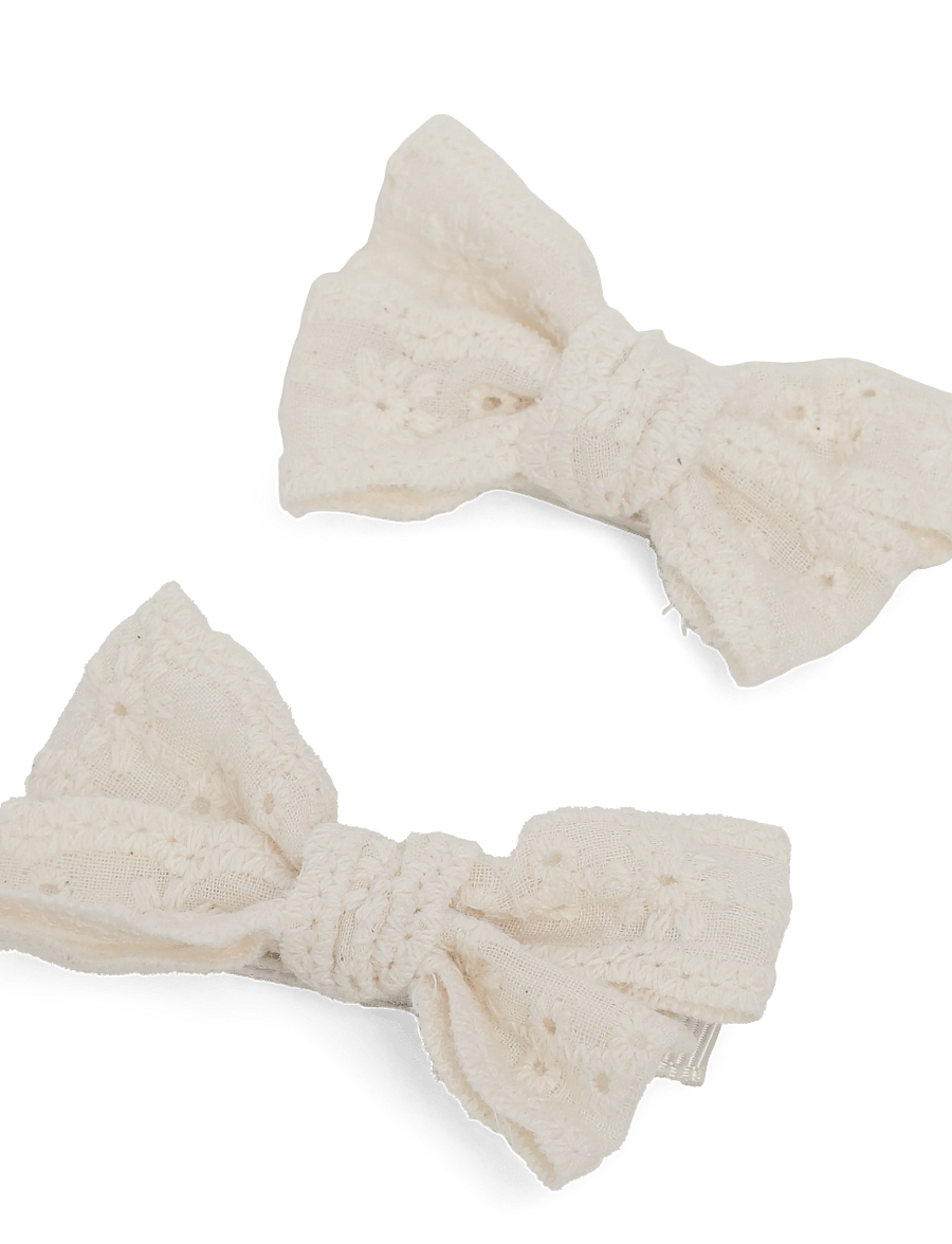 Lil'Atelier - NMFACC-RISA 2P HAIR CLIPS LIL - hårklämmor - turtledove - 2